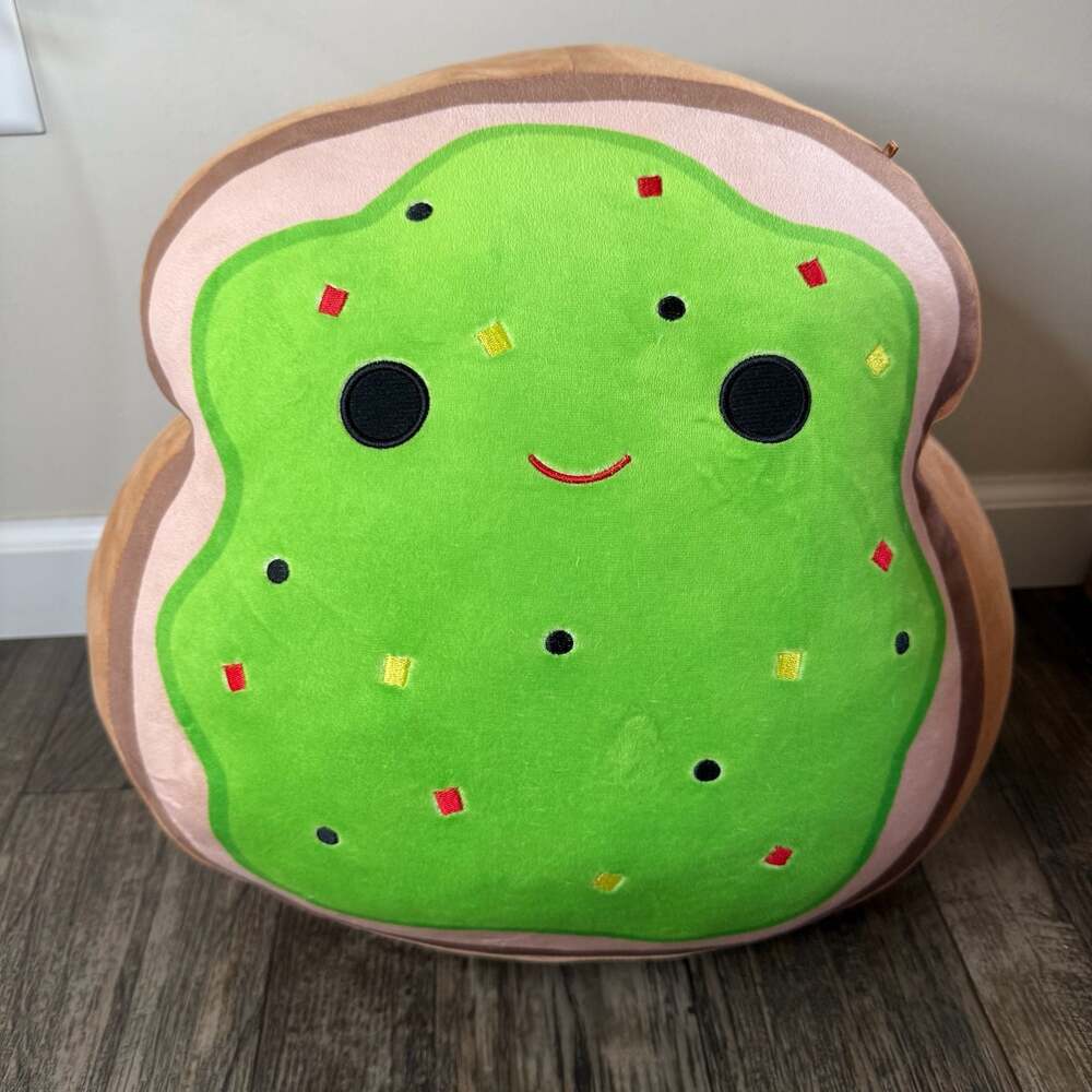 Squishmallows Sinclair the Avocado Toast 16" Plush